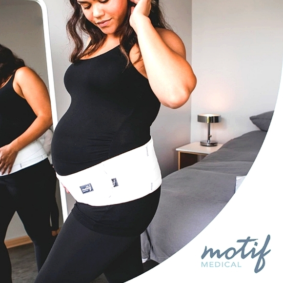 Like New Motif Medical Pregnancy Support Belly Band-Relieves Pressure - Picture 3 of 11